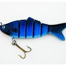 jointed swiming lure fabric printing sports & outdoor fishing 3d print model - Mito3D