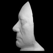 John chifre tooke Varredura anatomia Inglês gesso fundida clérigo mascara morte john horne filólogo 3d print model - Mito3D