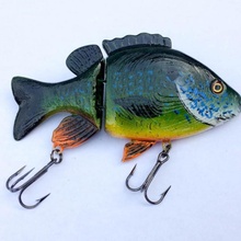 realistic sunfish jointed swimbait fishing lure sports & outdoor lures 3d print model - Mito3D