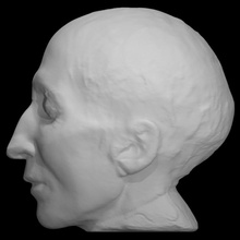 dr Robert Knox Tod Besetzung Scan Anatomie Gips Mord robert knox Deathcast 3d print model - Mito3D