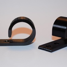 cable hook organizers desk & garden clips hooks organizer 3d print model - Mito3D