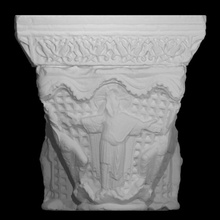 capital - ascension scan architecture christianity column jesus church christ cloister 3d print model - Mito3D