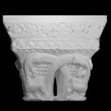 capital - rivers paradise scan architecture church cloister toulouse 3d print model - Mito3D