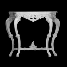table louis xiv scan gold king sculpture wood marble french france 3dprint gilded 3dscan tabletop heritage cultural carved 3d print model - Mito3D