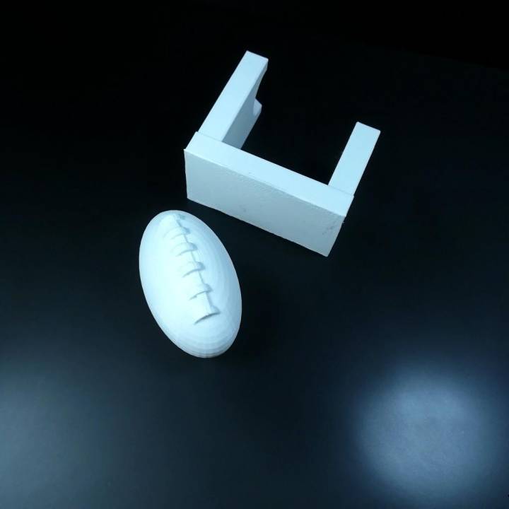 calcio In piedi tinkerfun giocattoli Giochi tinkercad 3D print model - Mito3D