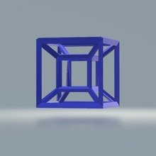 hypercube 3d print model - Mito3D