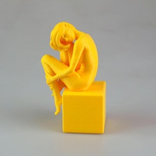 ragazza dialogo giardino box modelli donna 3d print model - Mito3D