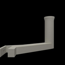 filiment holder 3d print model - Mito3D