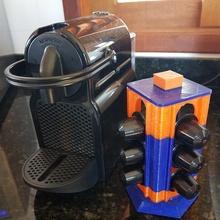 nespresso capsule holder spare parts 3d print model - Mito3D
