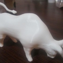 Boğa oyuncaklar oyunlar hayvan Evcil Hayvan tehlikeli kırmızı boğa Bullmodel 3d print model - Mito3D