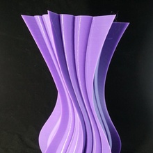bulb vase trio & garden decoration decorative decor vases spiral flower mode interior design twisted 3d print model - Mito3D