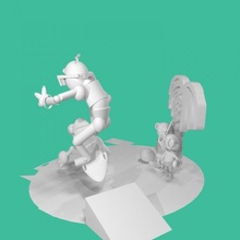 fantastico saltare tinkercad 3d print model - Mito3D