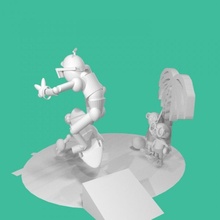 fantástico saltar tinkercad 3d print model - Mito3D