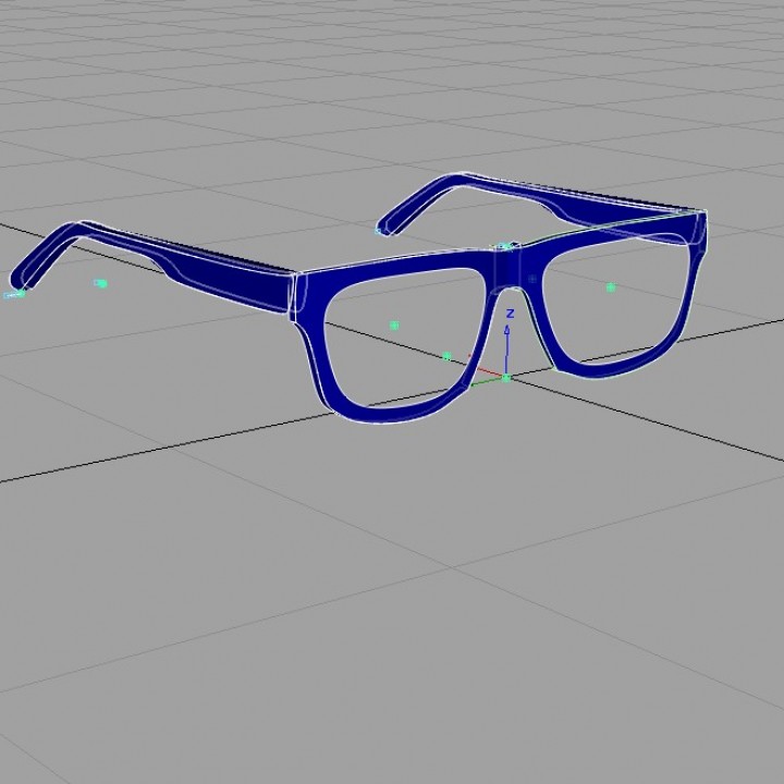 gafas 3D print model - Mito3D