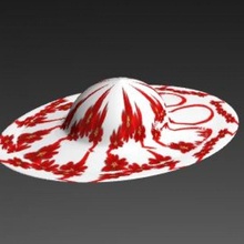 sombrero mulher tinkerfun 3d print model - Mito3D