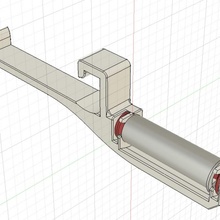 estante cabide carretel suporte Construir 3d impressora concurso nerd impressão 3d print model - Mito3D