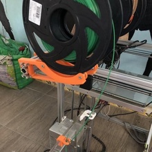 Überhang Spule Halter Unterstützung bauen 3d Drucker Spulenhalter 3d print model - Mito3D