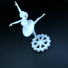 spinning ballerina cr-10 extruder knob build 3d printer 3d print model - Mito3D