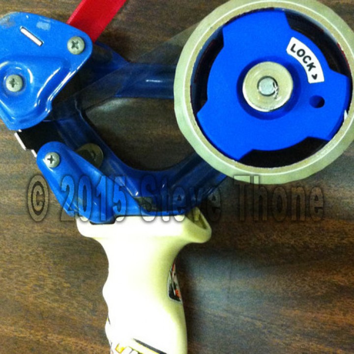 trancando fita distribuidor carretel arma fogo substituição poupar partes suporte lista 3D print model - Mito3D