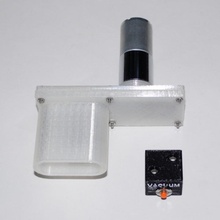 mechanical vacuum switch & garden vacum 3d print model - Mito3D