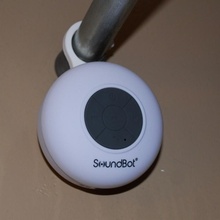 soundbot sb510 shower curtian holder gadgets & electronics speaker 3d print model - Mito3D