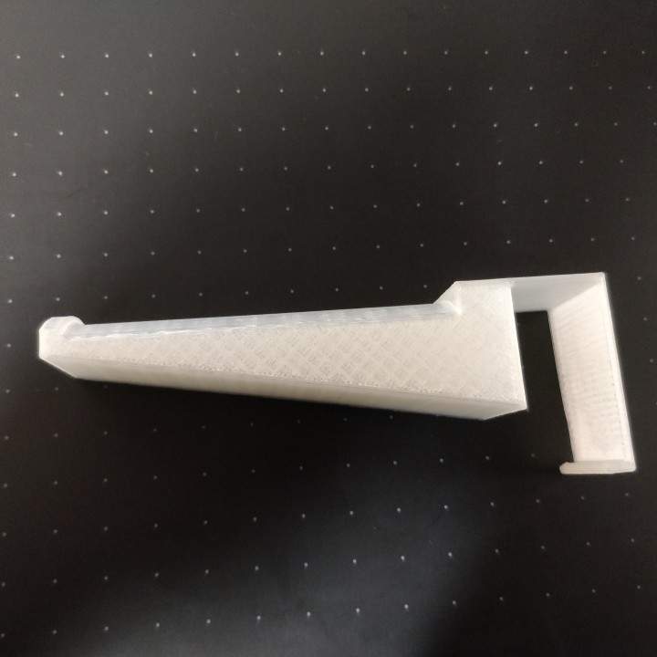 3d baskı inek biriktirmek Kulp destek inşa etmek yazıcı biriktirici filament makara tutucusu 3dprintingnerd 3D print model - Mito3D