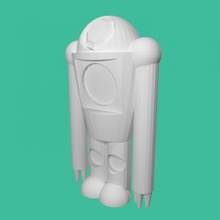 Golem fantaisie miniatures jouer rôle créatures tinkercad 3d print model - Mito3D