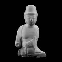 fragment buddha dainichi nyorai sainsbury centre visual arts scan 3d print model - Mito3D