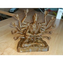 buddha - wat plai laem temple budizm 3d print model - Mito3D