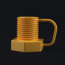 bolt & garden cup 3d print model - Mito3D
