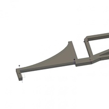 spool holder perpendicular 3d print model - Mito3D