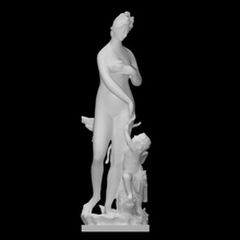 Venus Cupido escanear figura Dios diosa escultura estatua mármol 3d print model - Mito3D