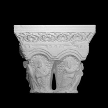 abaküs Başkent şüphe Thomas misyon havariler taramak mimari Hıristiyanlık din havari la daurade manastır toulouse Romanesk 3d print model - Mito3D
