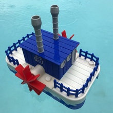 wifi paddle boat toys & games toy ultimaker autodesk fusion360 esp32 3d print model - Mito3D