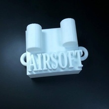 airsoft proiettile titolare supporto gli sport all'aperto 3d print model - Mito3D
