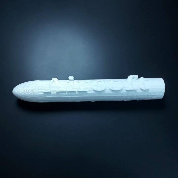 proiettile 3D print model - Mito3D