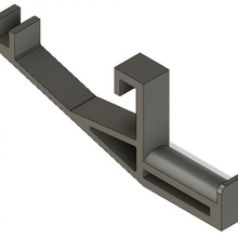 simple spool hanger 3d print model - Mito3D