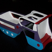assemblé bateau jouets jeux 3d print model - Mito3D