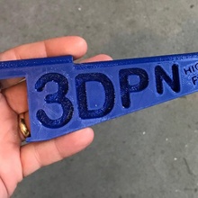 3dpn meydan okuma binmek inşa etmek 3d yazıcı Kulp destek biriktirmek 3d print model - Mito3D