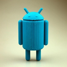 android Roboter fan Kunst 3d print model - Mito3D