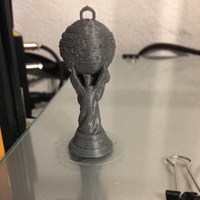 taza llave cadena porte clave cupé du monde Moda accesorios fútbol llavero trofeo Copa Mundial cupédumonde 3d print model - Mito3D