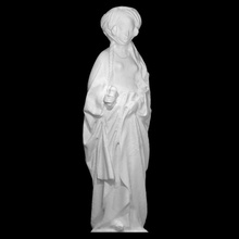 marie madeleine taramak Hıristiyan mitoloji heykel Odun din kilise 3dprint Mary 3dscan İsa miras Katolik kültürel meşe 3d print model - Mito3D