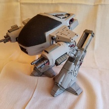 209 değiştirilmiş hayran Sanat droid film model robot Bilim heykel robocop bilimkurgu kurgu 3d print model - Mito3D