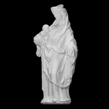 Jungfrau Kind Scan Jesus Skulptur Stein Madonna Maria Christus Sothebys 3d print model - Mito3D
