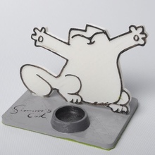 Simón gato teléfono estante soporte artilugio electrónica telefonico videos 3d print model - Mito3D