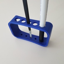 Stift Halter Unterstützung 'stilvoll' Garten Schreibtisch Büro stilvoll Zubehör 3d print model - Mito3D