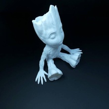 bébé Groot succulent planteur jardin 3d print model - Mito3D