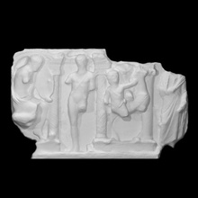 long sarcophagus scan roman marble relief beirut 3d print model - Mito3D