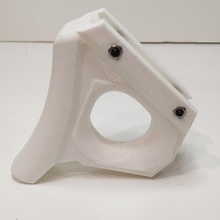 pulgar agujero agarre Deportes aire libre m4 picatinny 3d print model - Mito3D