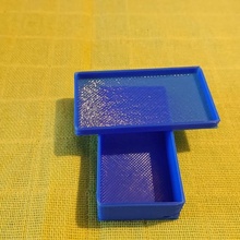 kiste mit deckel und 4mm lago 3d print model - Mito3D